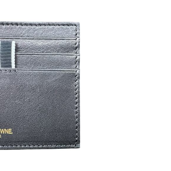Thom Browne New York Navy Blue Leather Card Case - $340 Retail - Picture 4 of 5